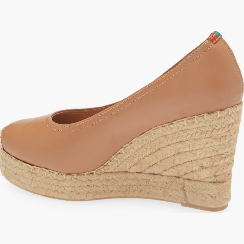 Penelope Chilvers Scoop Espadrille Platform Wedge Pump. . Size 41/10 - Picture 2 of 10